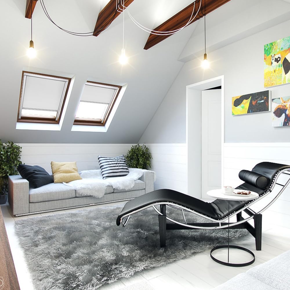 Lospitch - Store Occultant Pour Fenêtre De Toit - M08 - Noir