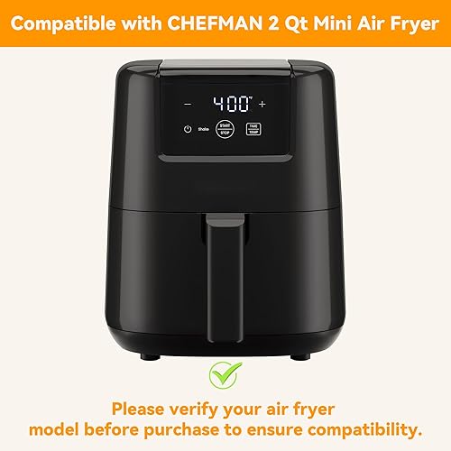 Miniatura 2 de Papel pergamino para freidora de aire Chefman de 2 cuartos de galón, 120 forros para freidora de aire