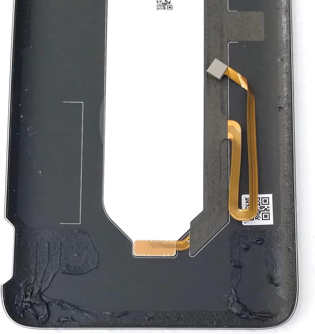 SHOWGOOD for 6.78" Asus ROG Phone 5 5S ZS673KS Glass Panel Back Battery Cover Housing Door Lid + Camera Lens (Black Tencent Logo)