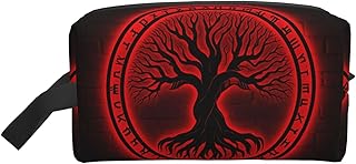 Norse Yggdrasil Tree of Life with Runic Circl...