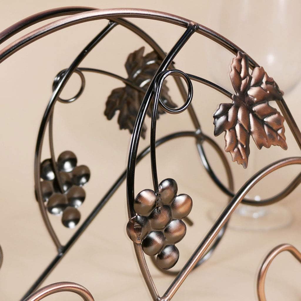 Wine Rack Wine Freestanding Fashion Metal Wine Cabinet Home Cupboard Decoration Ornaments