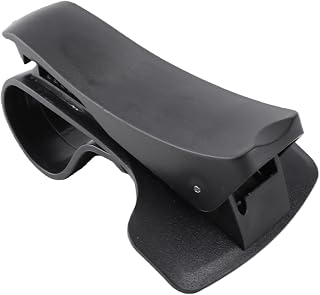 Generic Universal Anti-Skid Dashboard Phone Mount Holder Clip Adjustable for 3-6.5 Inch Devices, Safe Driving Accessories, Black, 1 Device