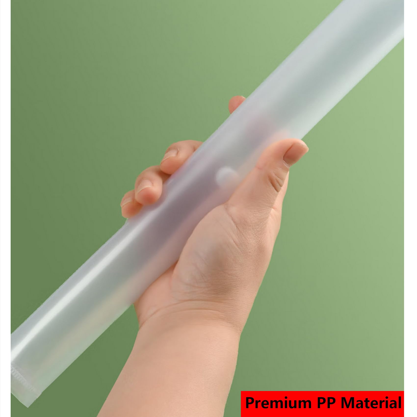 Confezione da 20 buste in plastica trasparente, per documenti con chiusura a scatto, formato A4, formato lettera, buste in poliestere impermeabili per scuola, casa, lavoro, ufficio