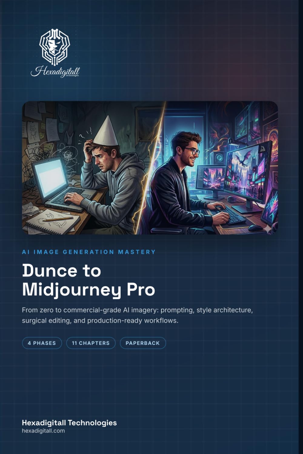 Dunce to Midjourney Pro: The Step-by-Step Guide to Generative AI Mastery, Professional Prompting, and Creative Workflows