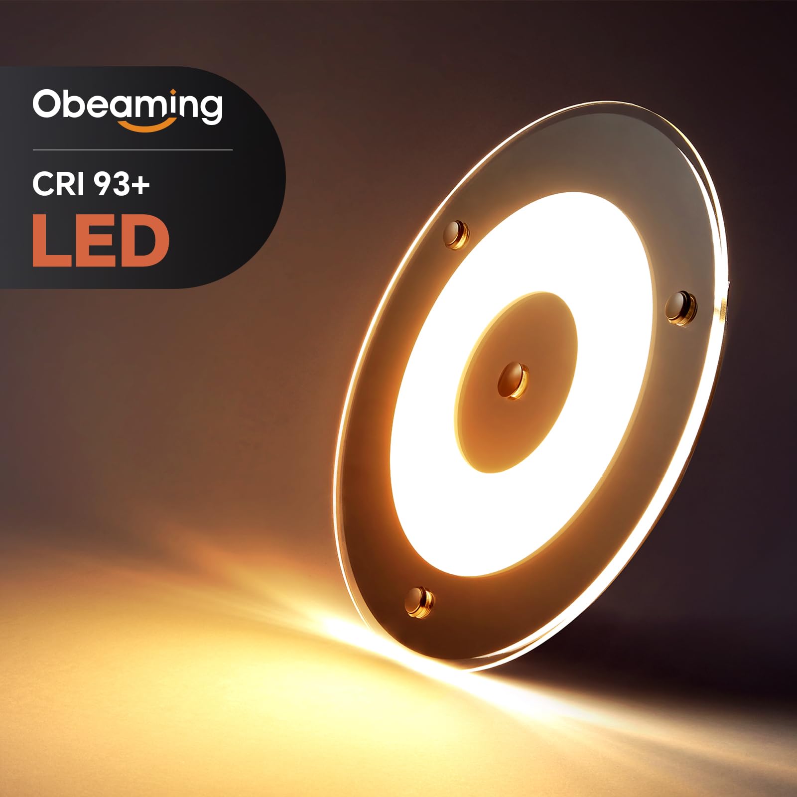 Lampada da Soffitto LED 12V 9W Dimmerabile Plafoniera per Auto Camper Caravan Barca Yacht illuminazione Interna, 185mm 24V 720LM 3000K con Luce Blu, Interruttore tattile
