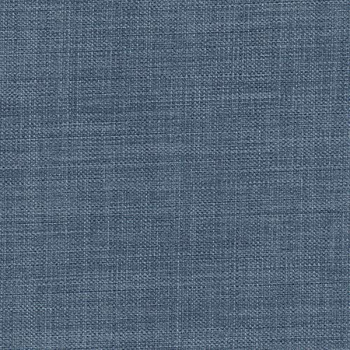 Lexicon Avon Round Tufted Fabric Storage Accent Ottoman, 20" W, Blue #TOP4