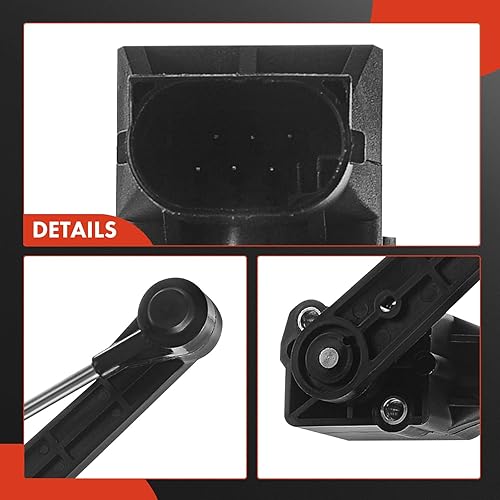 Miniatura 7 de A-Premium Sensor de nivel de altura de conducción compatible con Land Rover Discovery 1999-2004, Range Rover 2003-2005, centro trasero, 4.0L 4.6L,