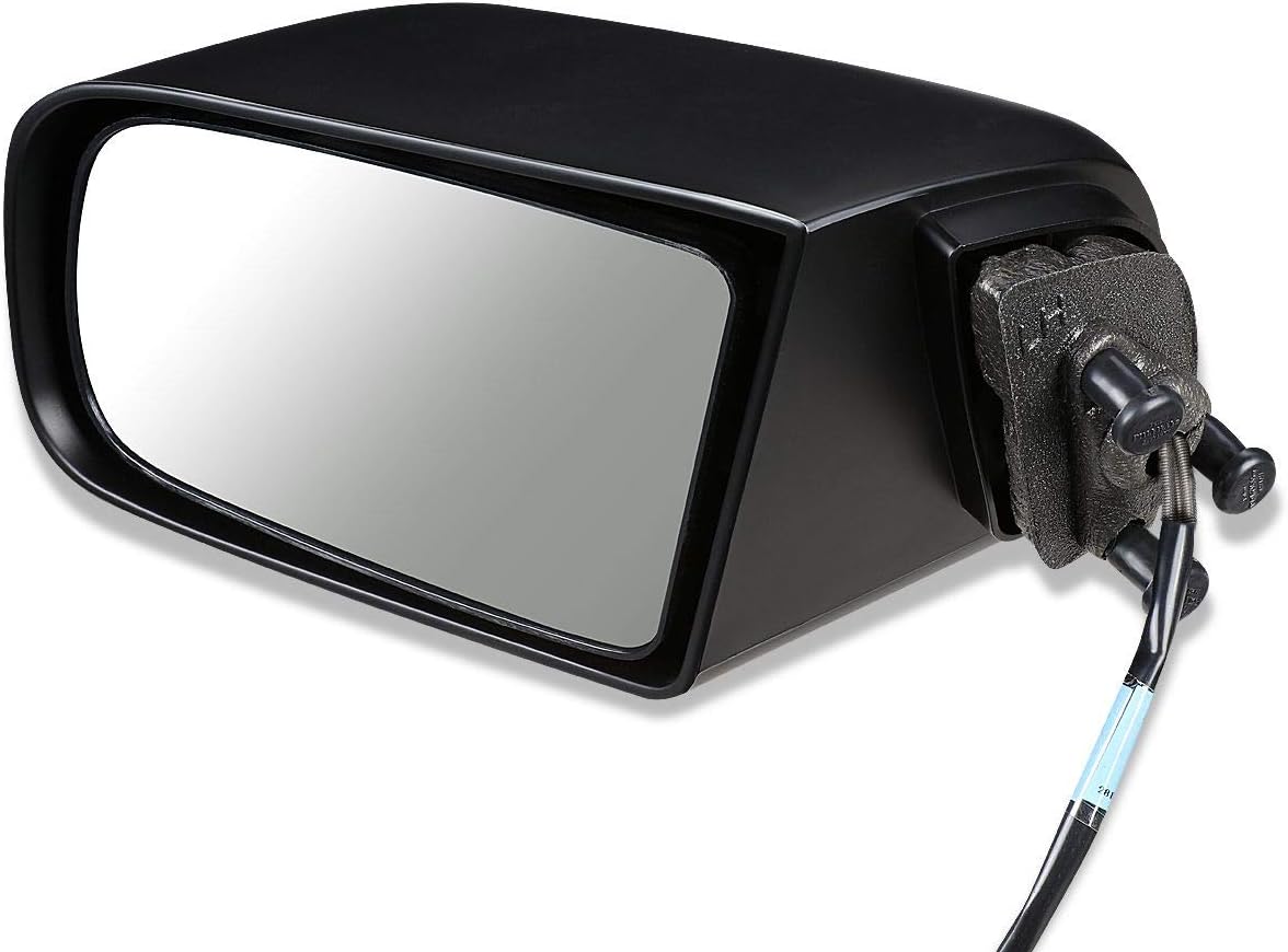 DNA Motoring OEM-MR-GM1320115 Factory Style Manual Left Side View Door Mirror
