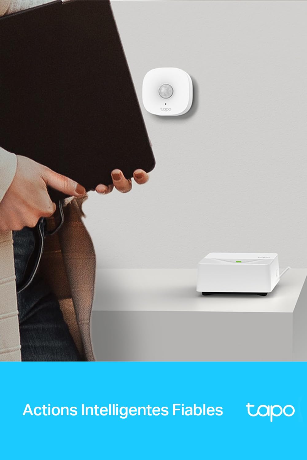 Tapo Hub Connecté WiFi avec Carillon, Domotique Intelligente Alarme H200