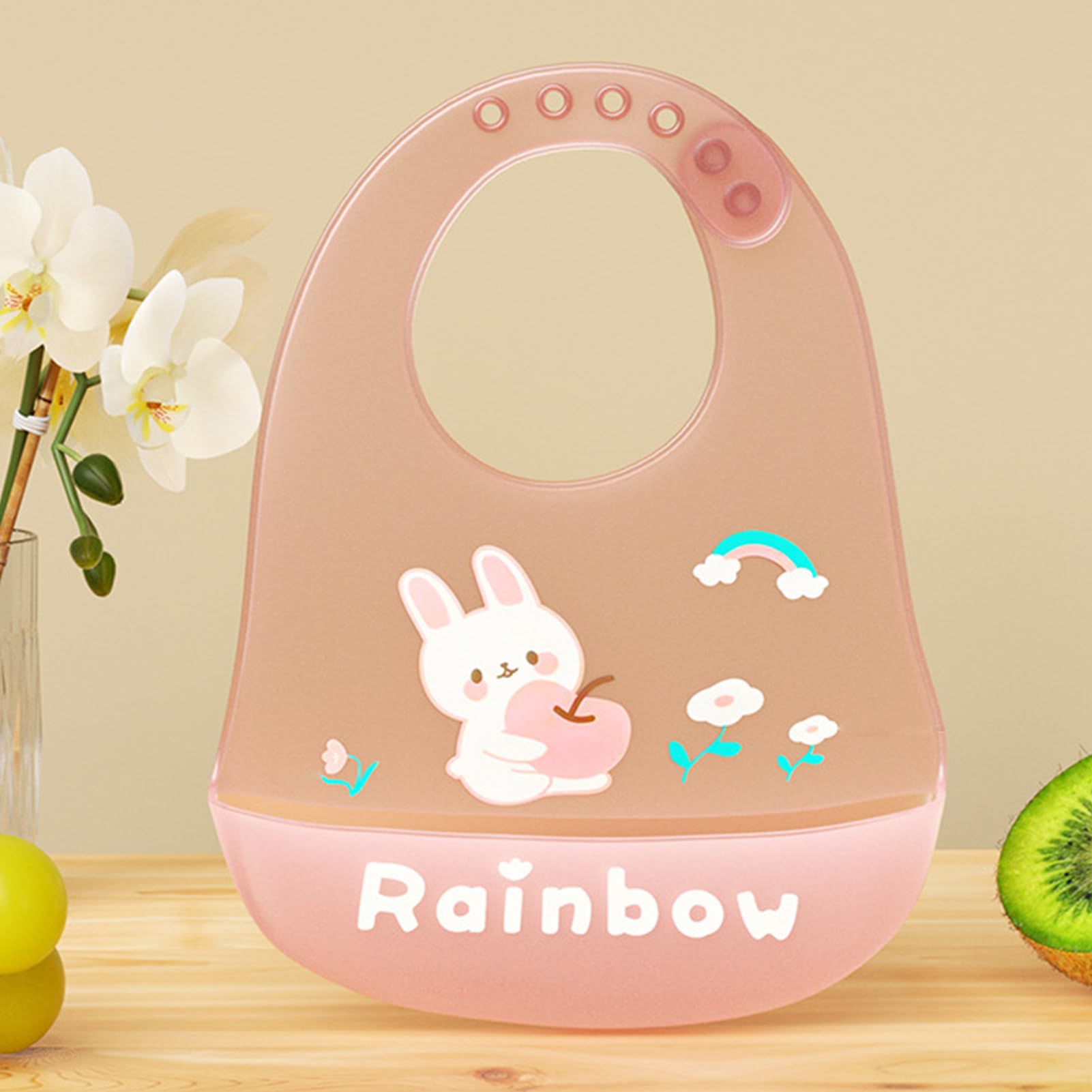 Lätzchen für Babys, Silikon-Taschenlätzchen | Baby-Lätzchen, verstellbare | Silikon-Lätzchen mit Essensfänger | Waschbares Taschenlätzchen, effizientes Babyfüttern, Taschenlätzchen für Babys und