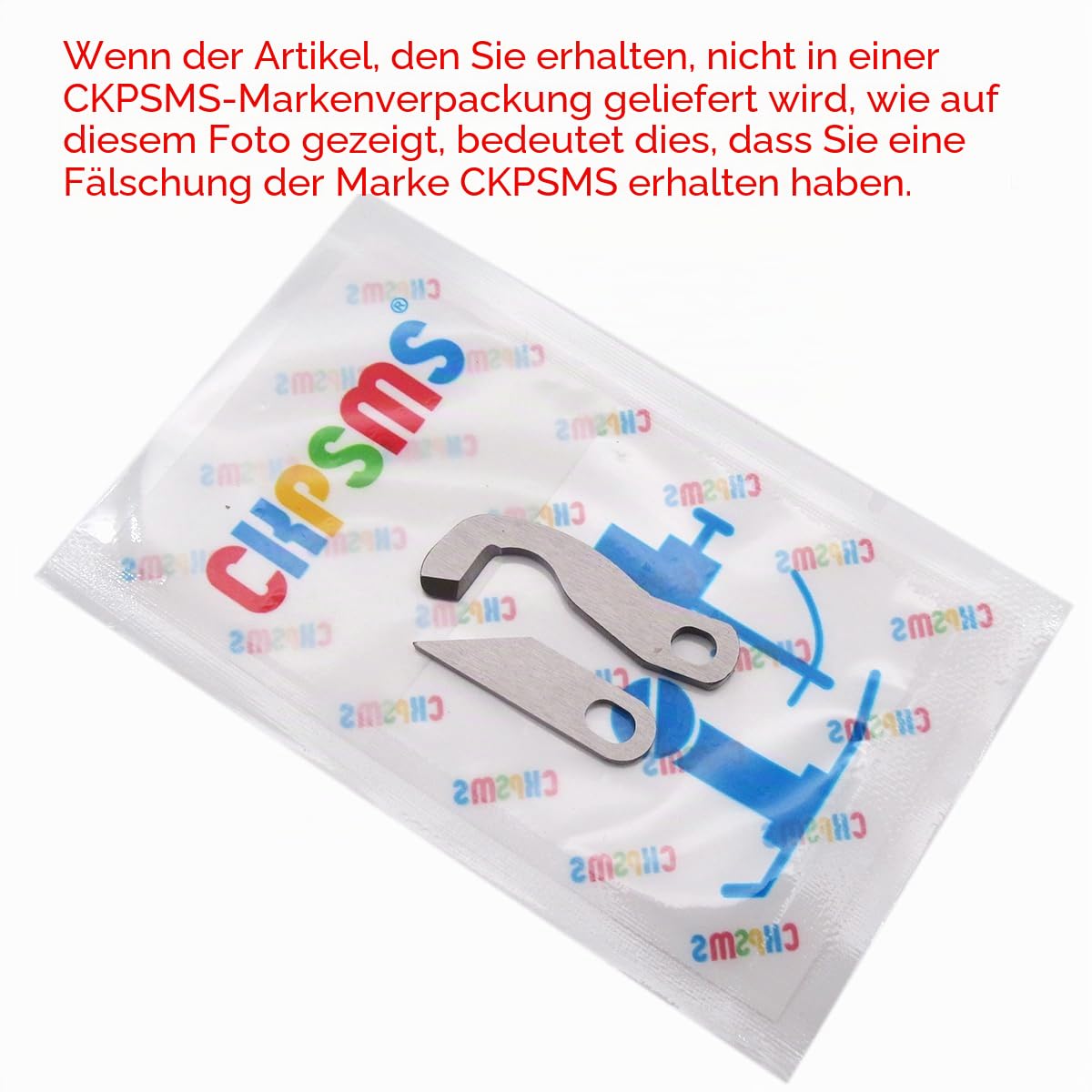 CKPSMS Marke - 1SET # XB1687001+XB1459-001 Oberes und unteres Messer Kompatibel mit/Ersatz für Brother Marke 2104D, 3034D, 3234DT, M343D, 4234D,4234DT, 5100D, 5234PRW, 755D