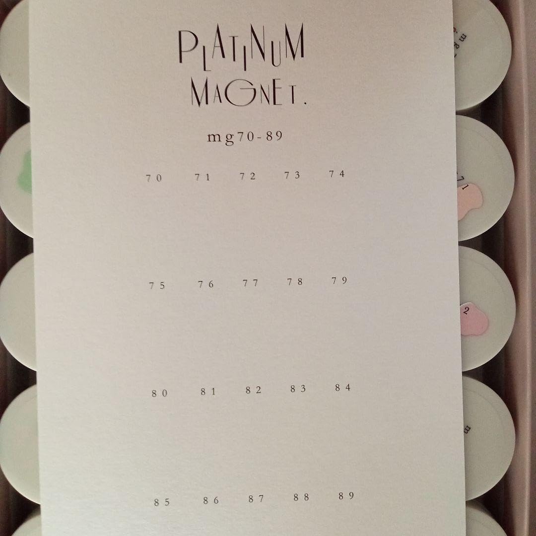 enoi プラチナマグネット 20色セット ノベルティポーチ付き enoi