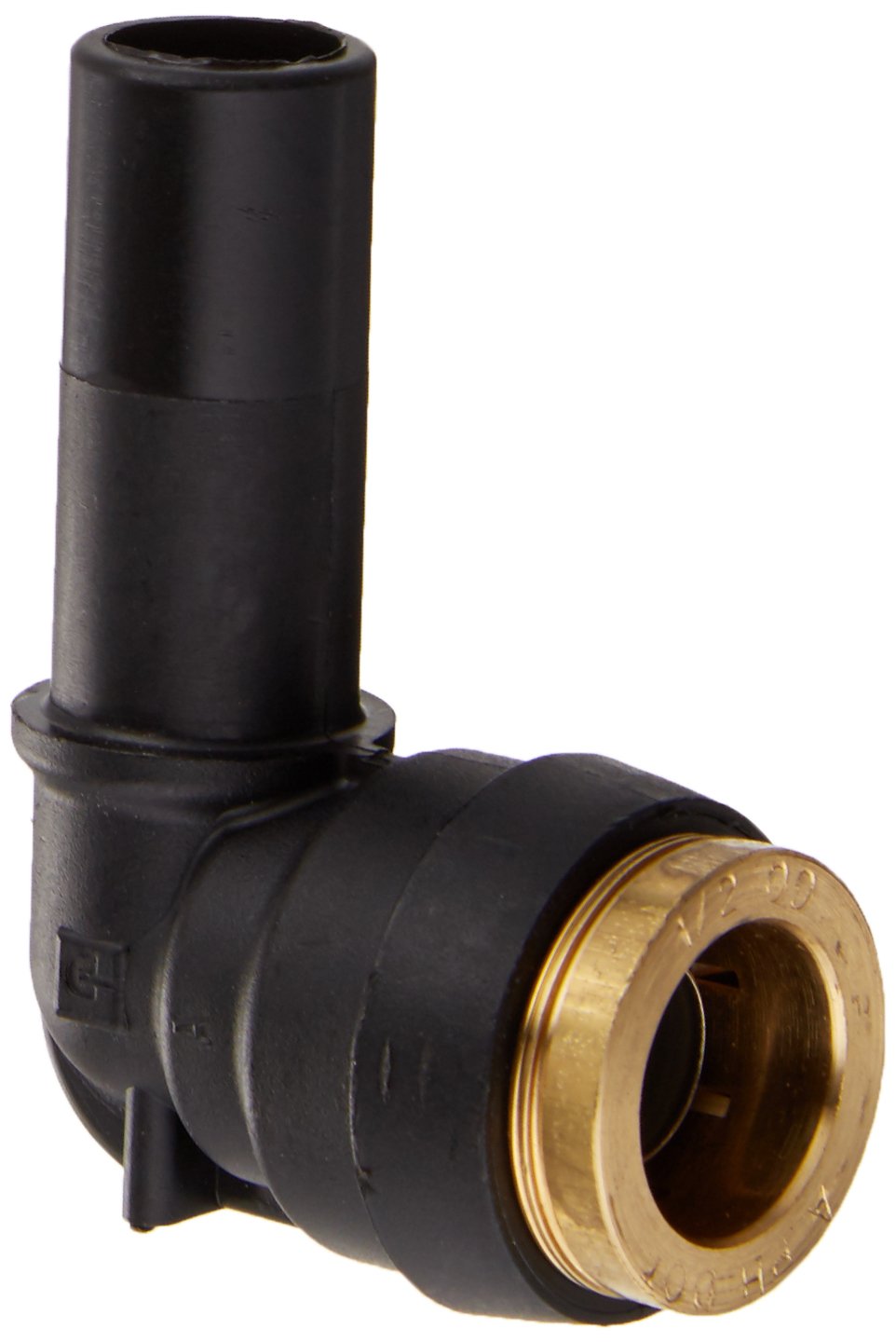 369PTCSP-8-8-pk10 Legris 369Ptcsp-8-8 Nickel-Plated Brass Air Brake Push-to-Connect Fitting, 90 Degree Plug-in Elbow, 1/2" x 1/2" Tube OD Brass (Pack of 10)