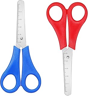 15 Easy World Book Day Crafts Your Kids Will Adore (They'll Be Begging for More!) 245 2Pcs Blunt Tip Kids Scissors with cm Scale, Children Safety Scissors for...