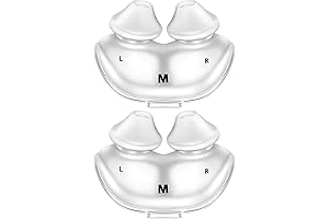 AirFit P10 Nasal Pillow Cushion (M Size, 2 Pack) for CPAP Comfort and Stability