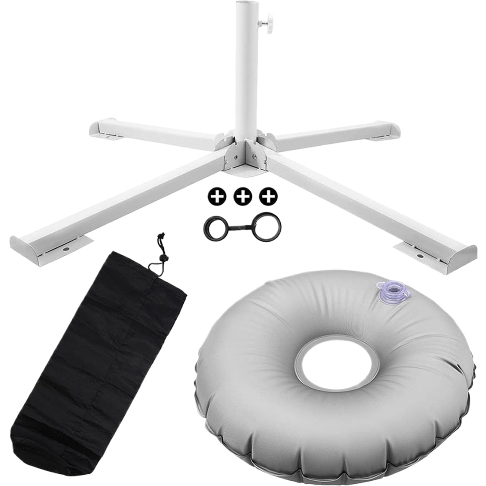Base per ombrellone da spiaggia Accessorio Portaparasole Da Esterno