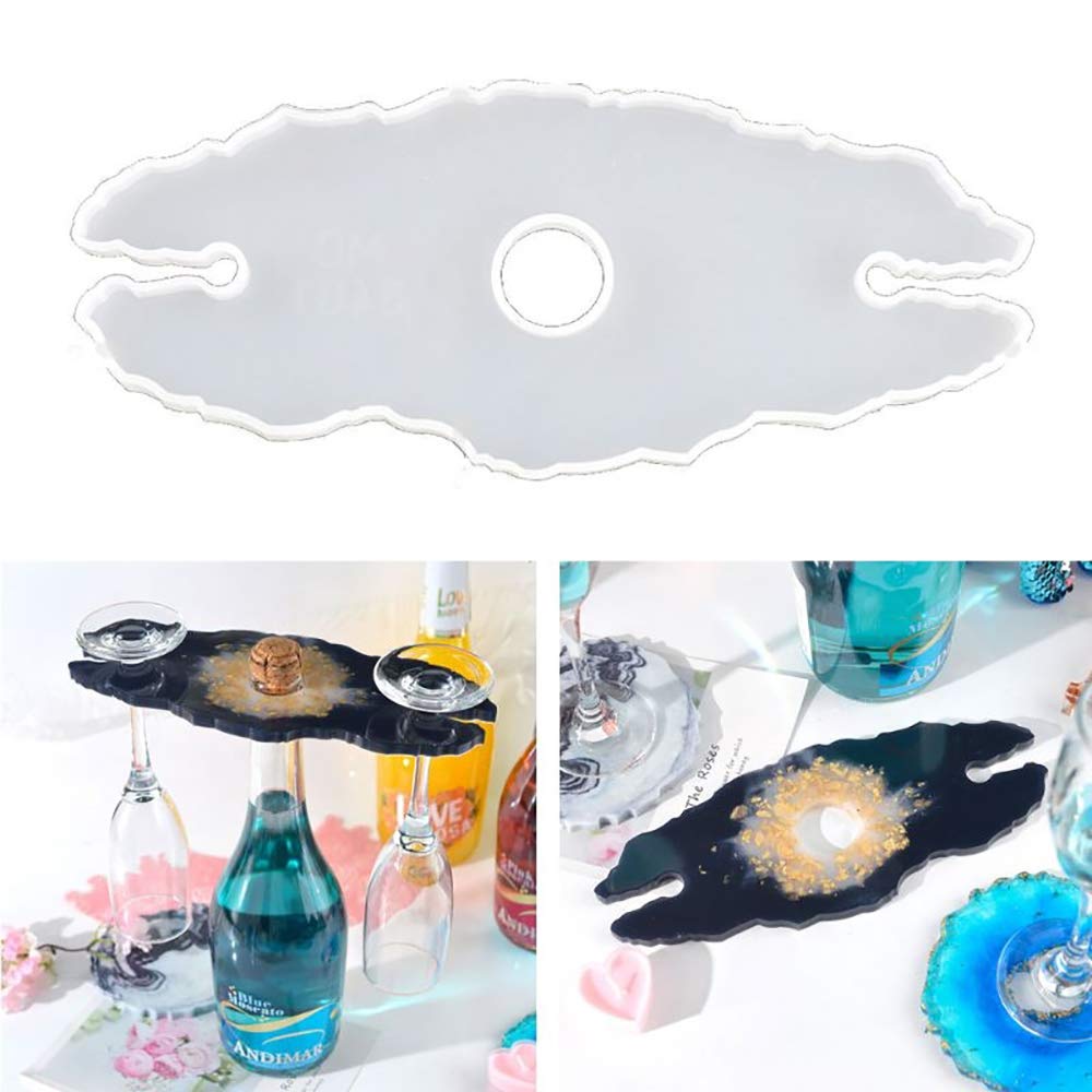 Kit De Moules En Résine Pour Planches à Capuchons Cowijk, Moules Roulants En Silicone, Art De La Mer 6 Pieces