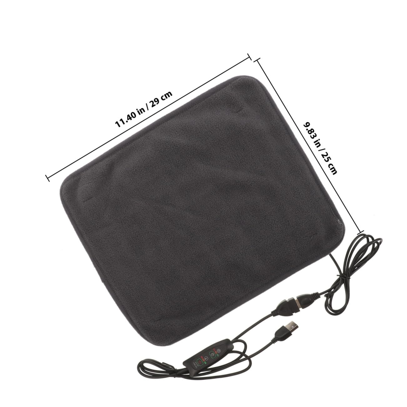 Coussin Chauffant USB pour Animaux, Polyester, pour Chat et Chien
