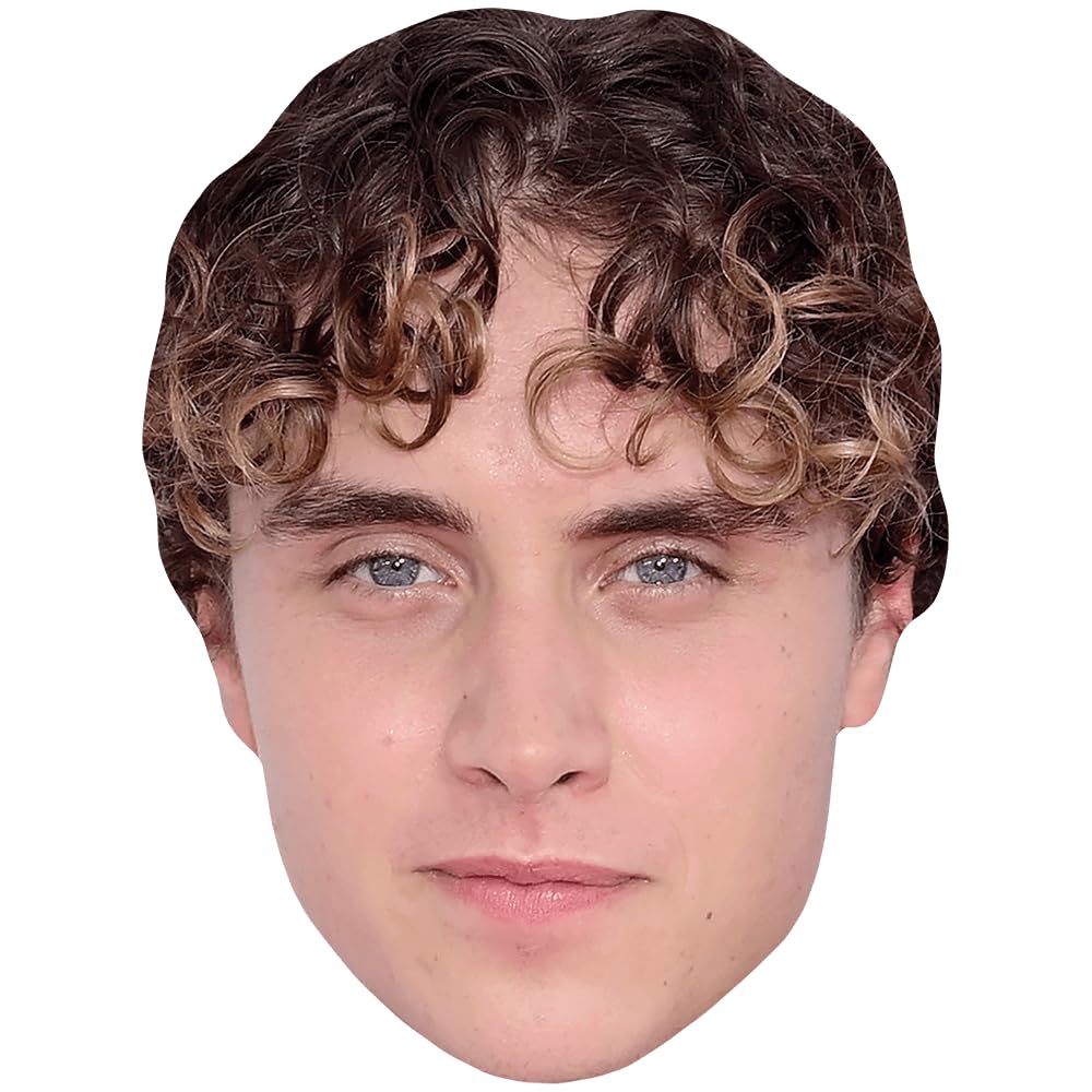 Celebrity Cutouts Lifelike Joseph Cumpston (Curls) Big Head. Larger Than Life Mask.