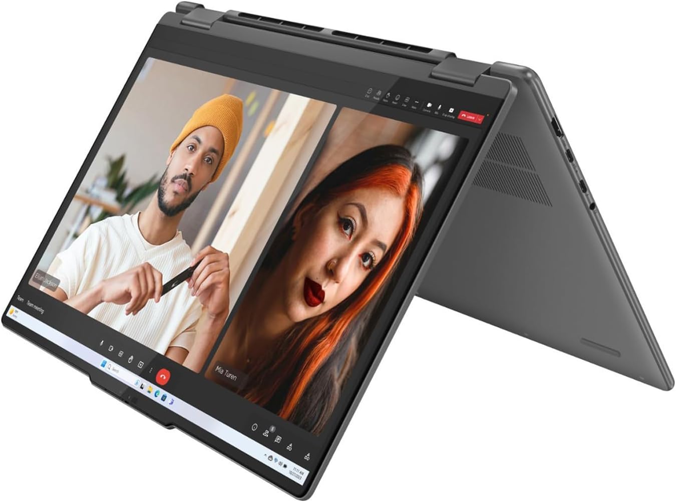 Lenovo Yoga 7i 2-in-1 Laptop, 16" 2K Touchscreen, Core Ultra 5 125U (Beats i7-1355U), 16GB LPDDR5X, 1TB SSD, 300 nits, Backlit, TB4, HDMI 2.1, FP, WiFi 6E, Webcam, PDG Portable Stand, Win 11 Pro