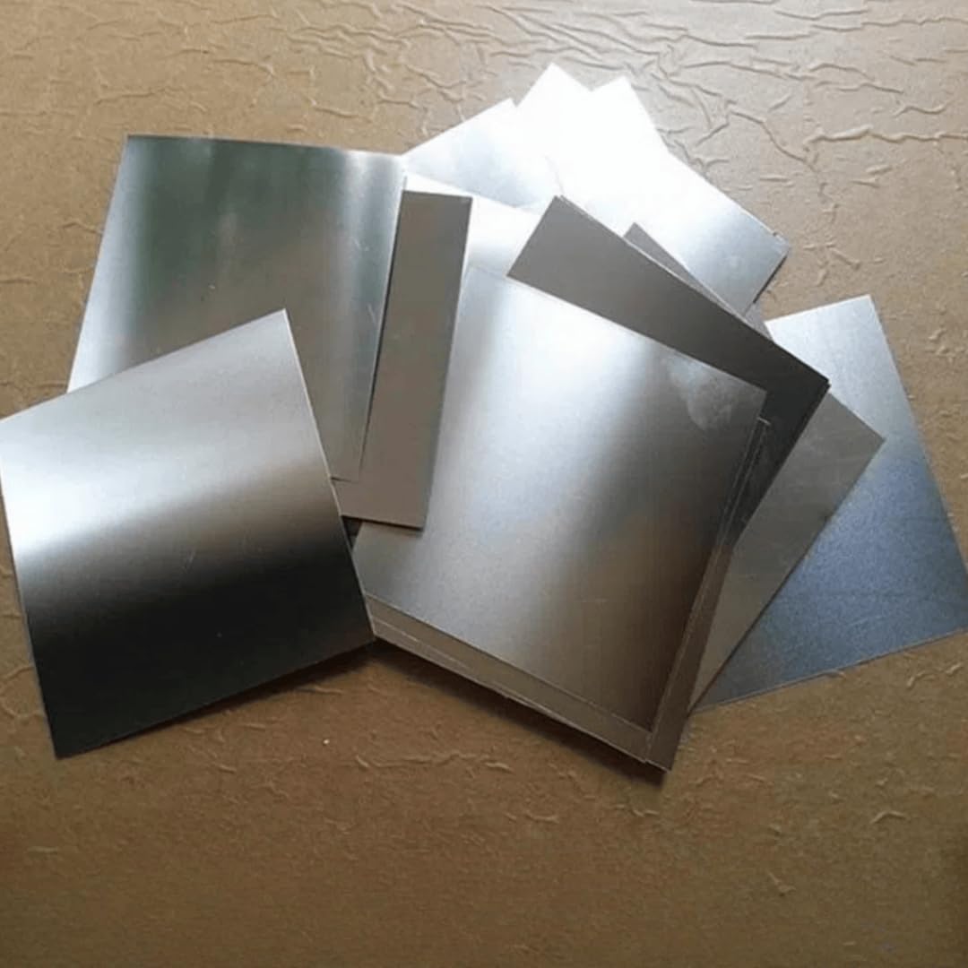 Hojas de acero al silicio de alto rendimiento - 0,05 mm a 0,65 mm de espesor - Ideal for núcleos de motores y transformadores 1 pieza(0.15x300x300mm)