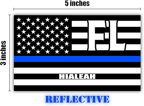 Miniatura 2 de Hialeah FL Florida Miami-Dade County - Bandera de Estados Unidos de América– Bandera de Estados Unidos para honrar las banderas de los oficiales de