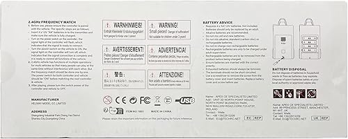 Miniatura 10 de Coche de control remoto 116 Camión de control remoto 2WD de alta velocidad 15.5 mih Todo Terreno Off-Road RC Car 2.4Ghz Monster Truck Dos baterías