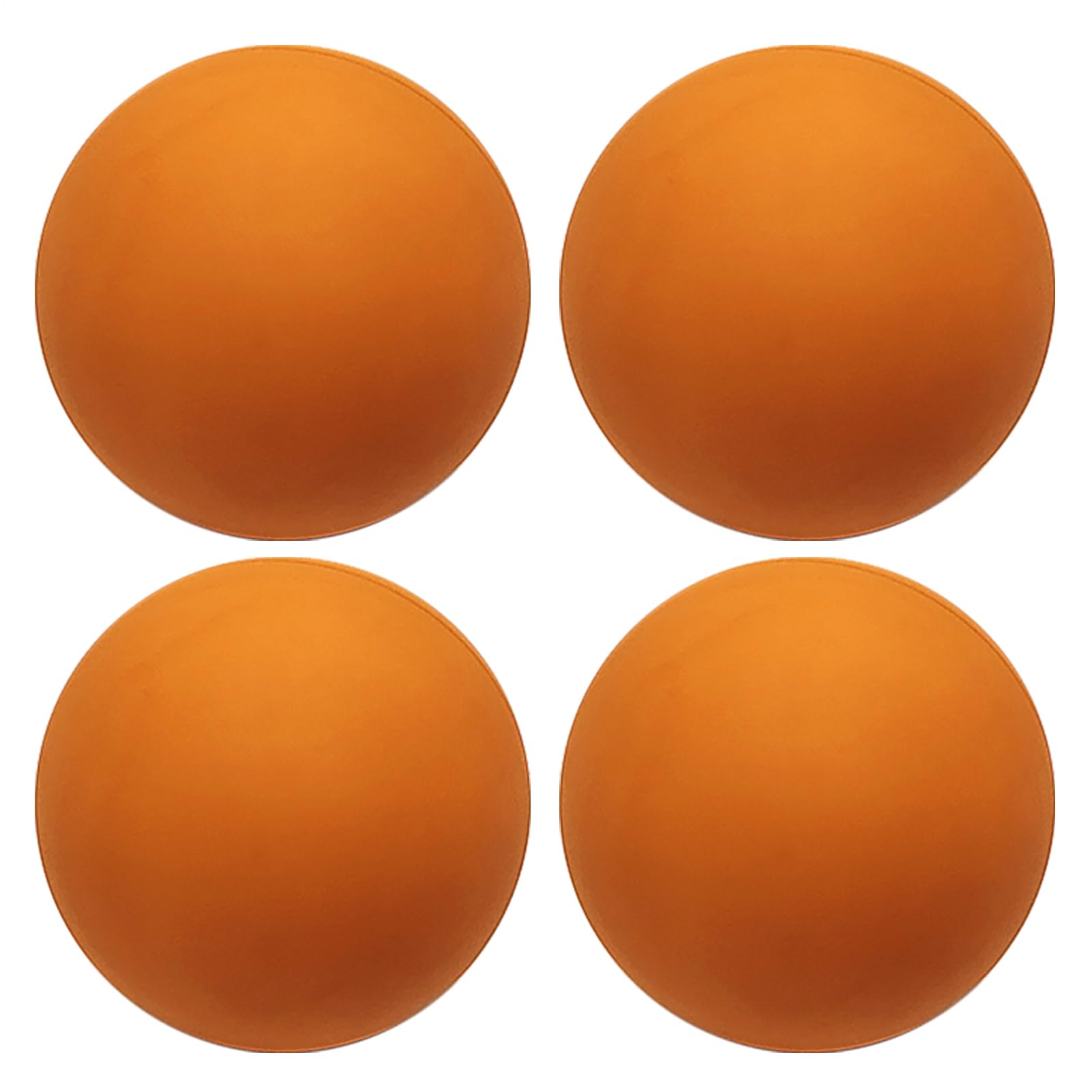 Pelota de squash – 4 pelotas de entrenamiento de alta elasticidad, juego deportivo de goma pequeño, juego de recreación al aire libre, diseño de alta visibilidad para niños, equipo de práctica de
