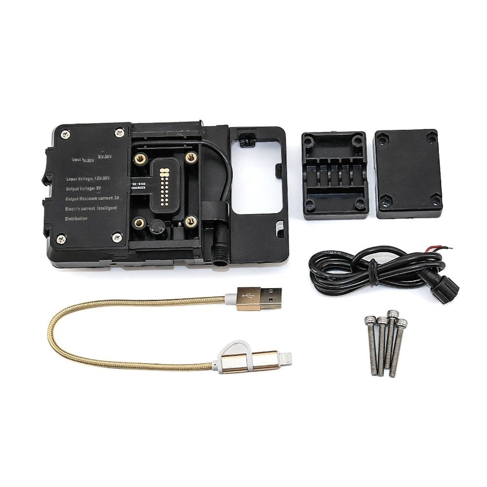 Supporto Cellulare Moto Per BMW F850GS Per ADV F 850 ​​GS Per Adventure Moto Parabrezza Supporto Basamento Telefono Mobile GPS Navigazione Piastra Staffa(F850GS ADV Bracket)