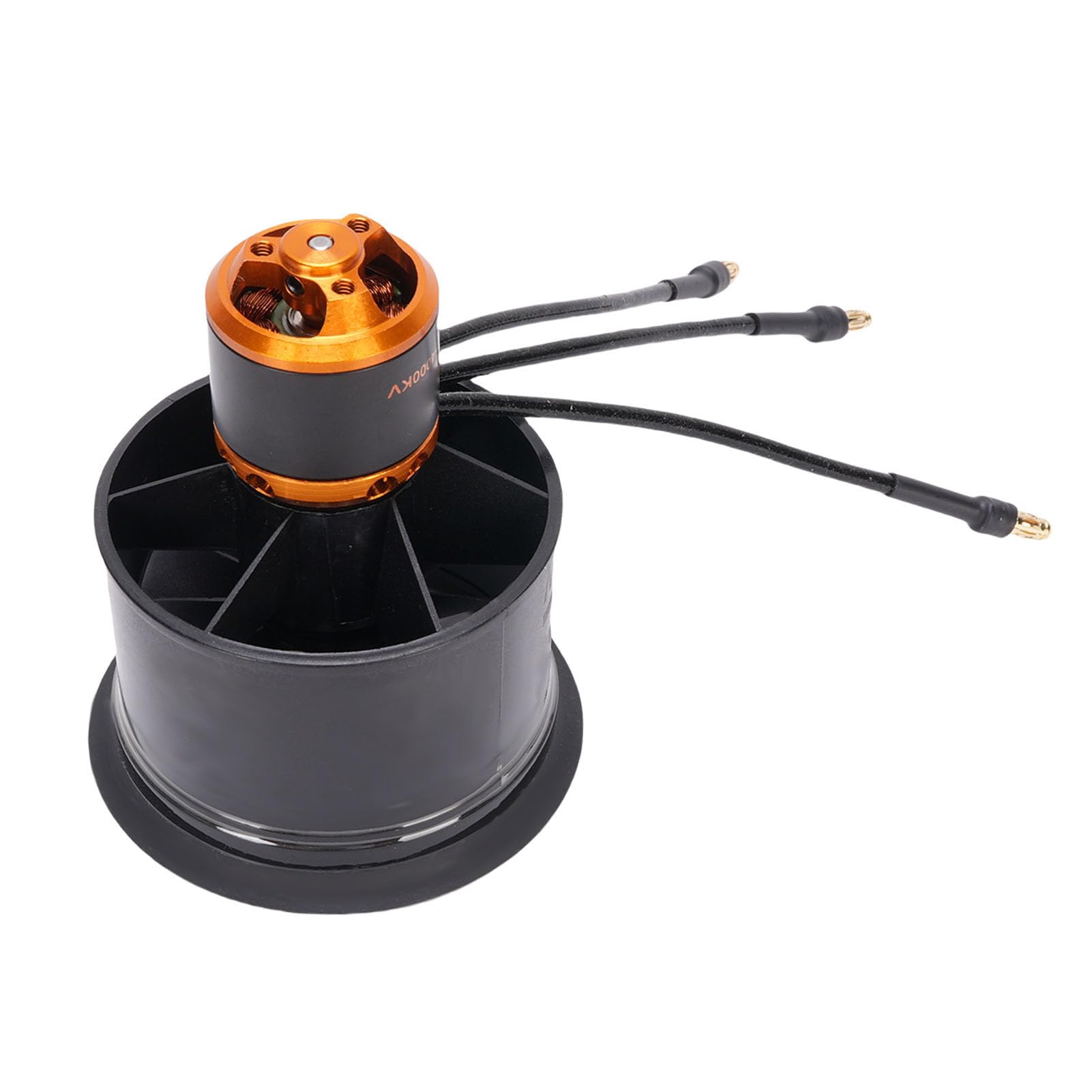 Domary Ventola Elettrica Intubata Motore da 50 Mm 4000 KV con Scheda di Controllo per Hobbisti Aerospaziali e Fai-da-te