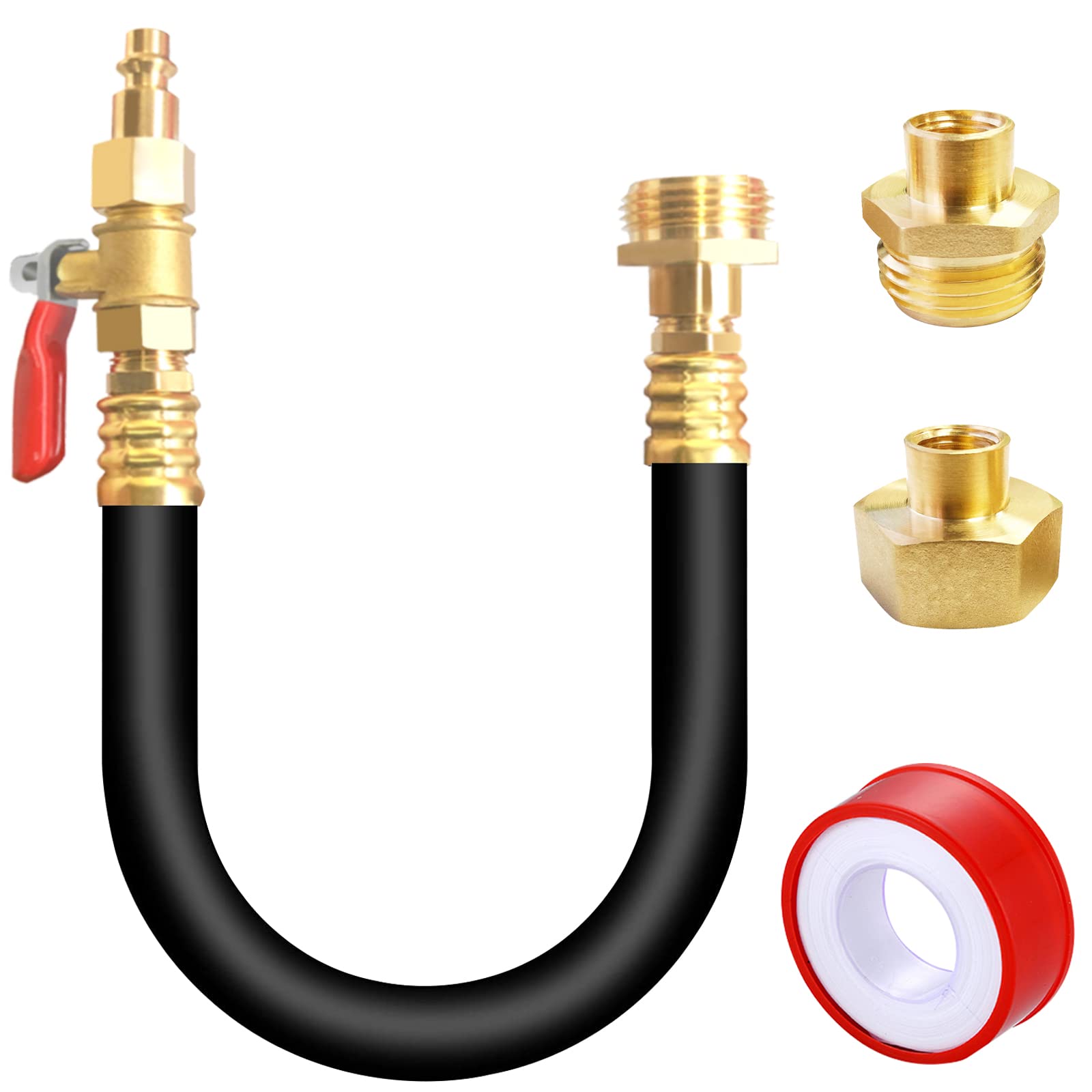 Buy 12" RV Winterizing Kit Sprinkler System Blow Out Adapter Air