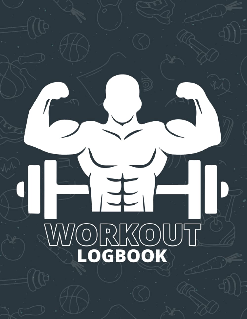 Workout Logbook: Exercise Notebook and Fitness Logbook for Personal Training,Weight Lifting and Cardio Tracker Diary, Fitness Tracker Diary, Gym Planner and Notebook Journal