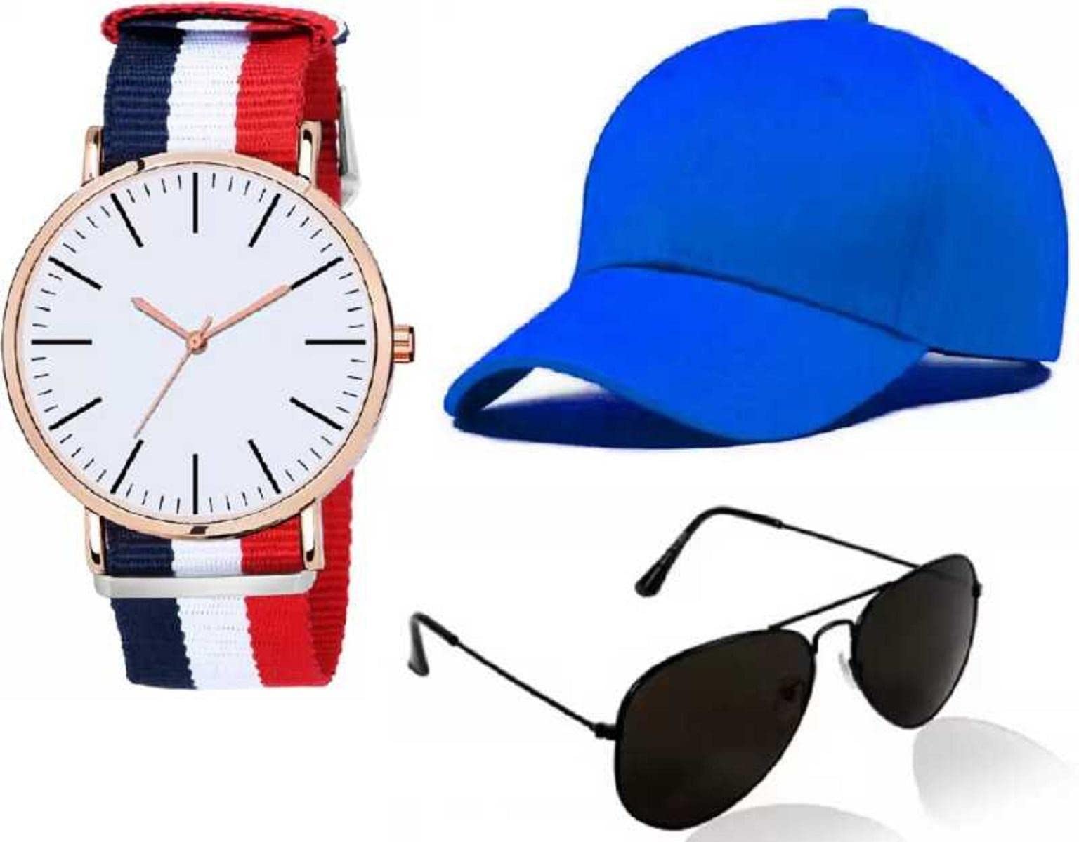 DKEROAD Analog Silicone Red-Blue Strap Watch for Boys & Girls | Party-Wedding | - Model750 (B0BGS6ZPB2) Amazon Price History, Amazon Price Tracker