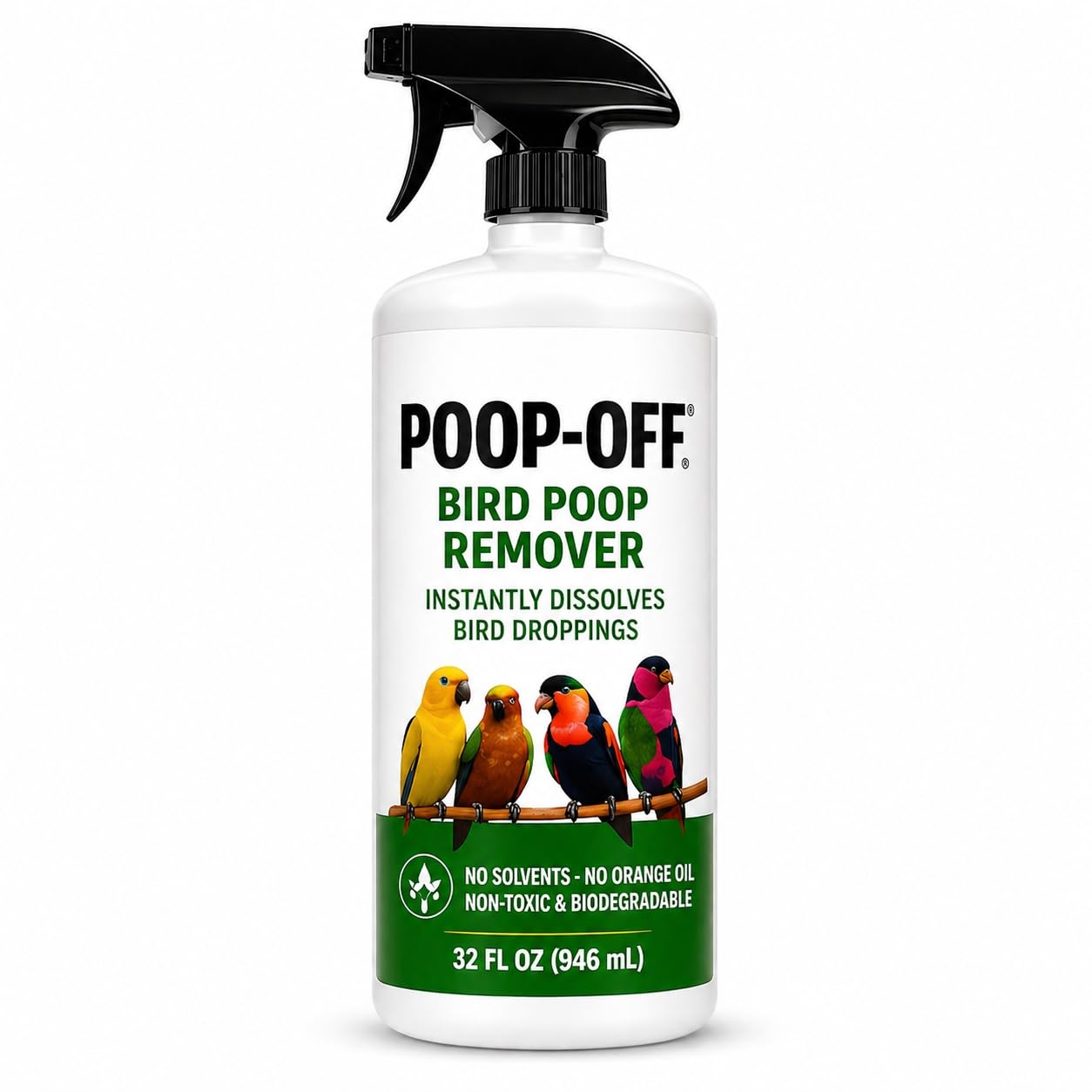 Poop-Off Bird Coop Remover Spruzzatore, 32 Once