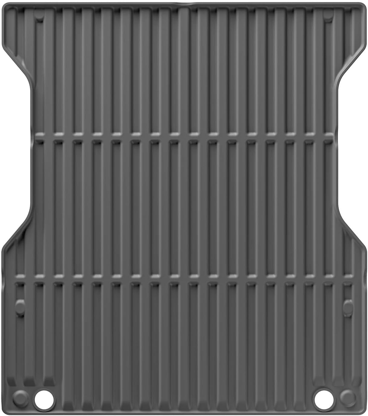 Compatible with Toyota Tacoma 2024 6FT Truck Bed Liner Pad TPE 3D All Season Protection Car Truck Bed Mat Black(1P)