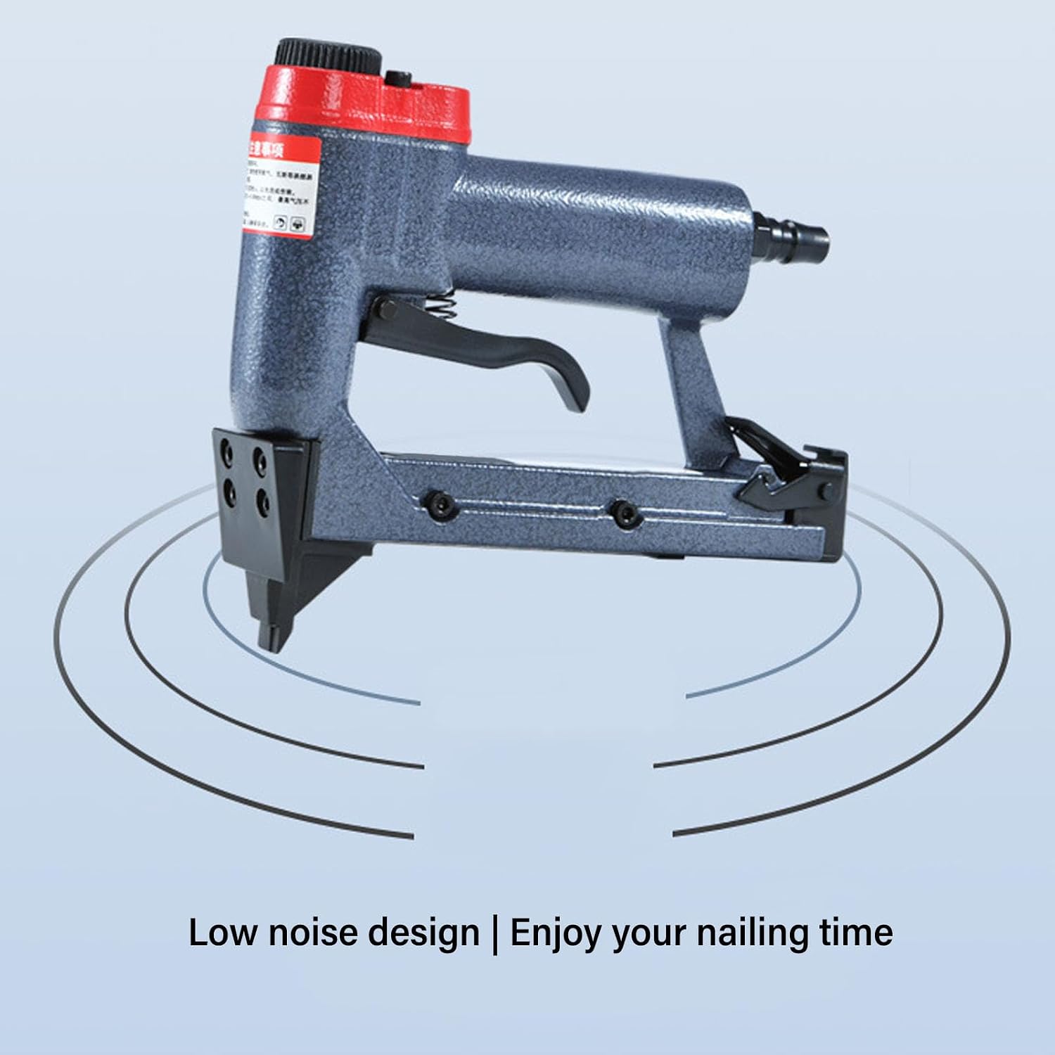 P515 1 Press Free Pneumatic Nailer for Picture Framing and Woodworking, 300 Piece Capacity, 0.4 to 0.8 MPa Air Nail Gun, Aluminum Alloy Casting for Furniture and Mirror Frames