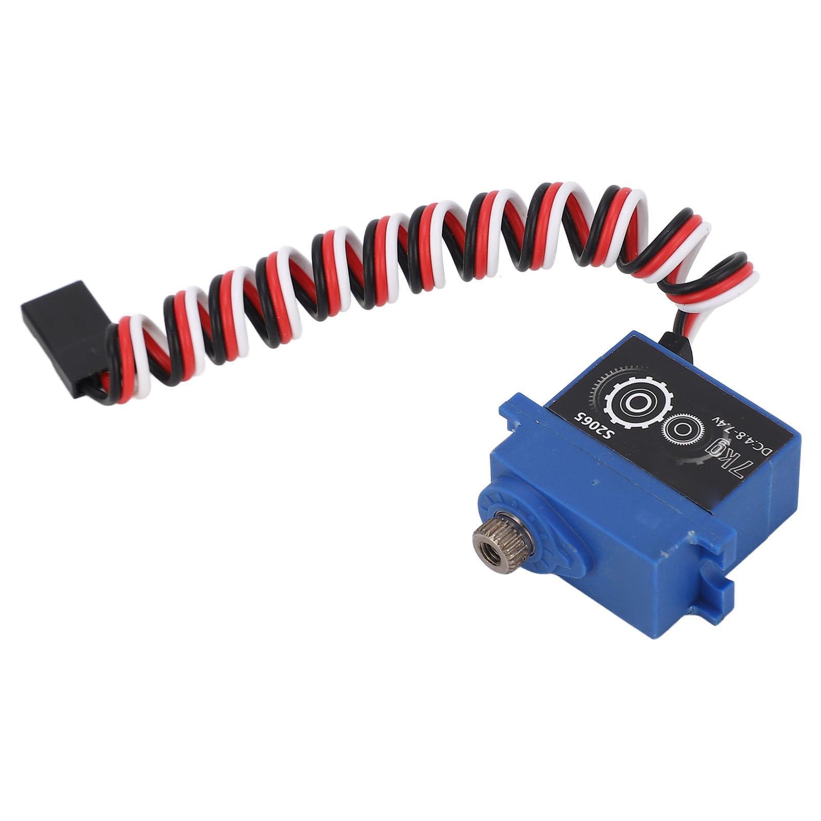 Kit Servo Motore Digitale RC Lega di Alluminio 7 Kg, con Supporto Servo, Link Sterzo per Auto su Ciniglia Traxxas TRX4M 1/18 RC