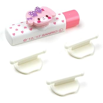 Amazon | クリップウェア ボンボンリボン 名札留め 開かずピン