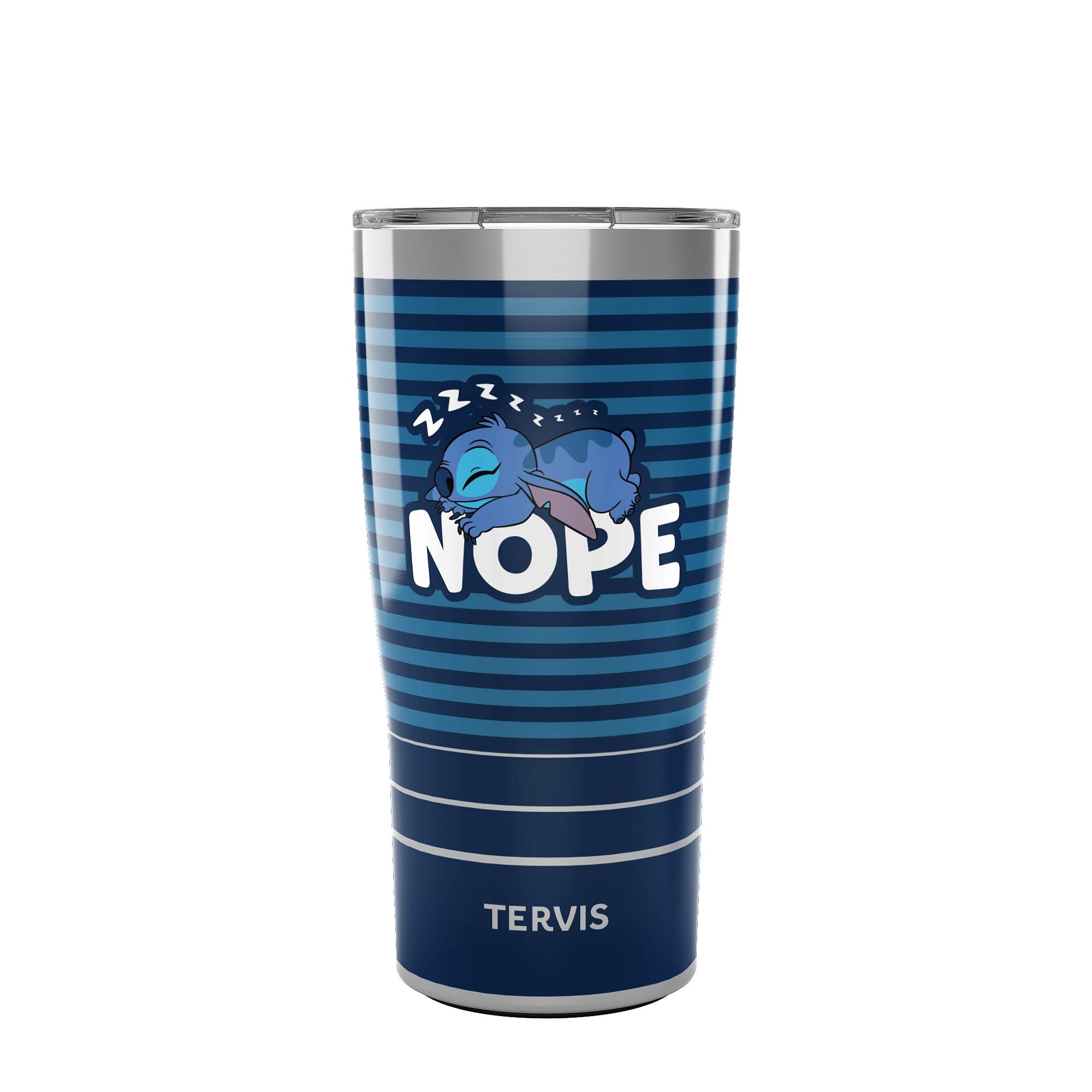 Tervis : Disney Lilo and Stitch Nope Tumbler - 20 oz Stainless Steel main image 1
