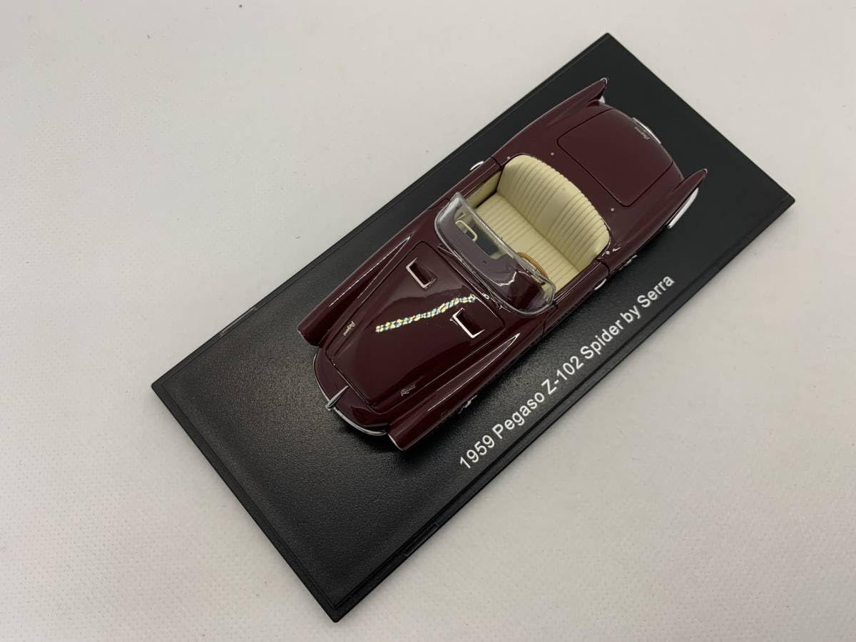 Amazon.co.jp: ESVAL 1/43 ペガソ 1959 Pegaso Z-102 Spider by Serra 