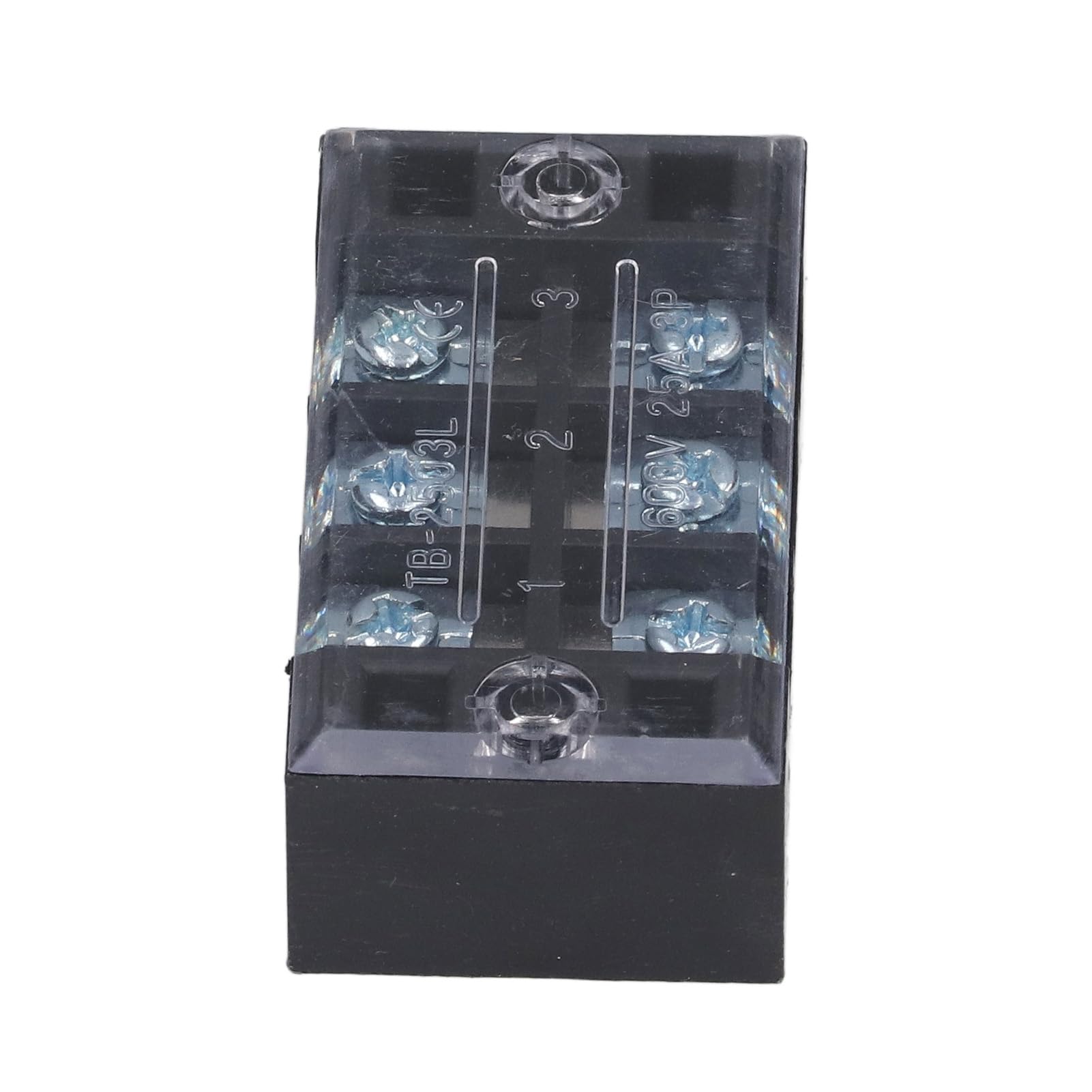 Draadbarrièreblok, 15A 600V TB Klemmenblok Stofkap 5 Stuks voor Verlichting (5 posities(1505