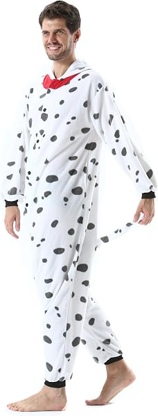 SimZoo Adulto Disfraz Pijama Unisex Pijama Kigurumi Onesie para Carnaval Halloween Cosplay Ropa de Dormir Traje de Disfraz para Navidad Festival Mujer y Hombre - 5