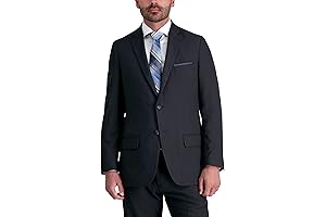 Classic Fit Solid Suit Separates: Pants and Jackets