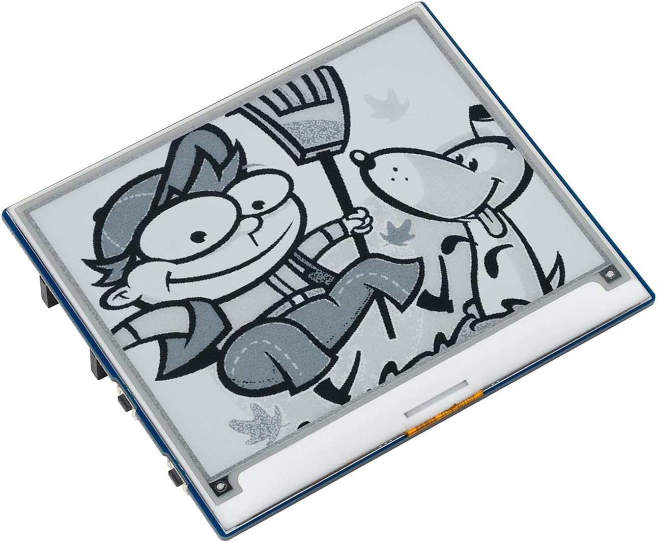 waveshare 4.2inch E-Paper Display Module for Raspberry Pi Pico, 400×300 Resolution E-Ink Screen, Black/White Two-Color, 4 Grayscale, SPI Interface, Low Power, Wide Viewing Angle