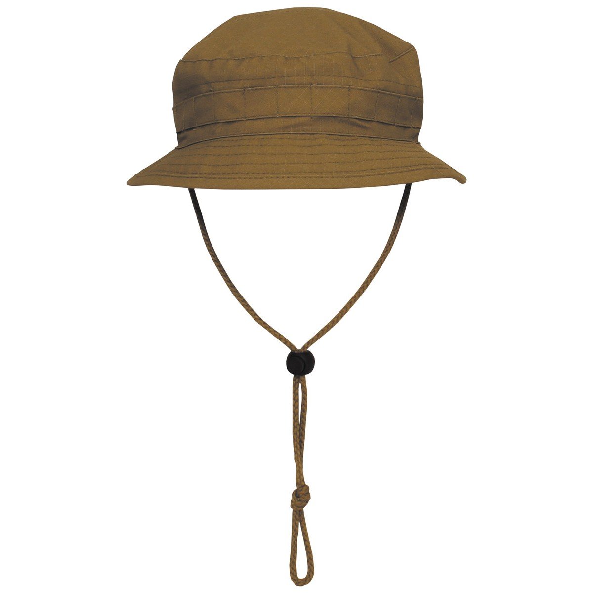 Mfh Men's Coyote Brit. Bush Hat Boonie Special Forces With Ripstop (Coyote/L)