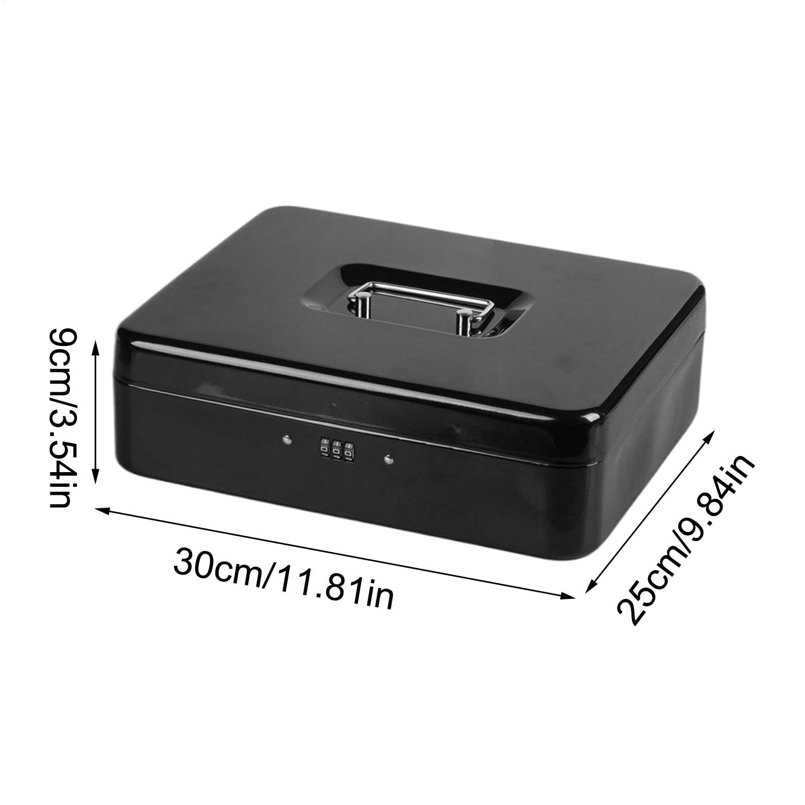 Salvadanaio Per Adulti Grande Vassoio Porta Contanti, Cassetto Porta Soldi, | Piccola Cassaforte Per Soldi Portamonete, Chiavi, Anelli, Lettere, Contanti E Gioielli Per Casa, Ufficio, S