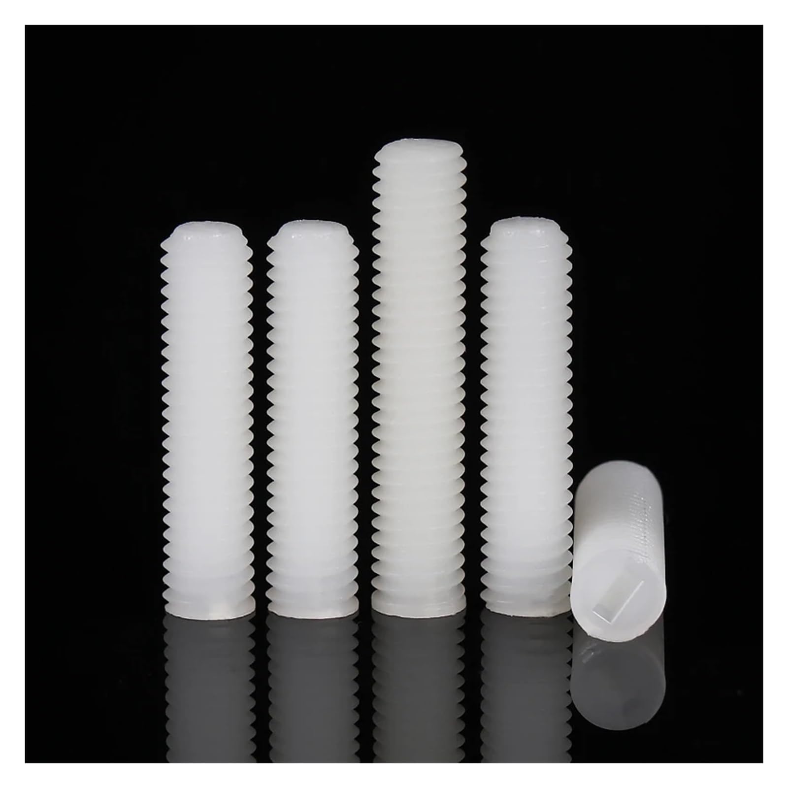 Nylon Madenschrauben M3 M4 M5 M6 M8 - Isolierte Stellschrauben Ohne Kopf