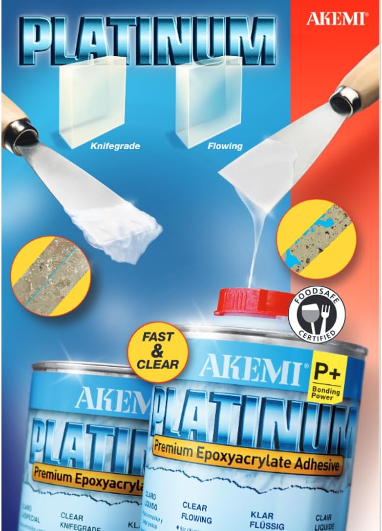 Akemi Platinum EA Transparent Knifegrade 900ml