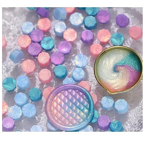 Miniatura 8 de YOKIOU 220pcs Cera de sellado de cera roja para sello de cera (rojo 4)