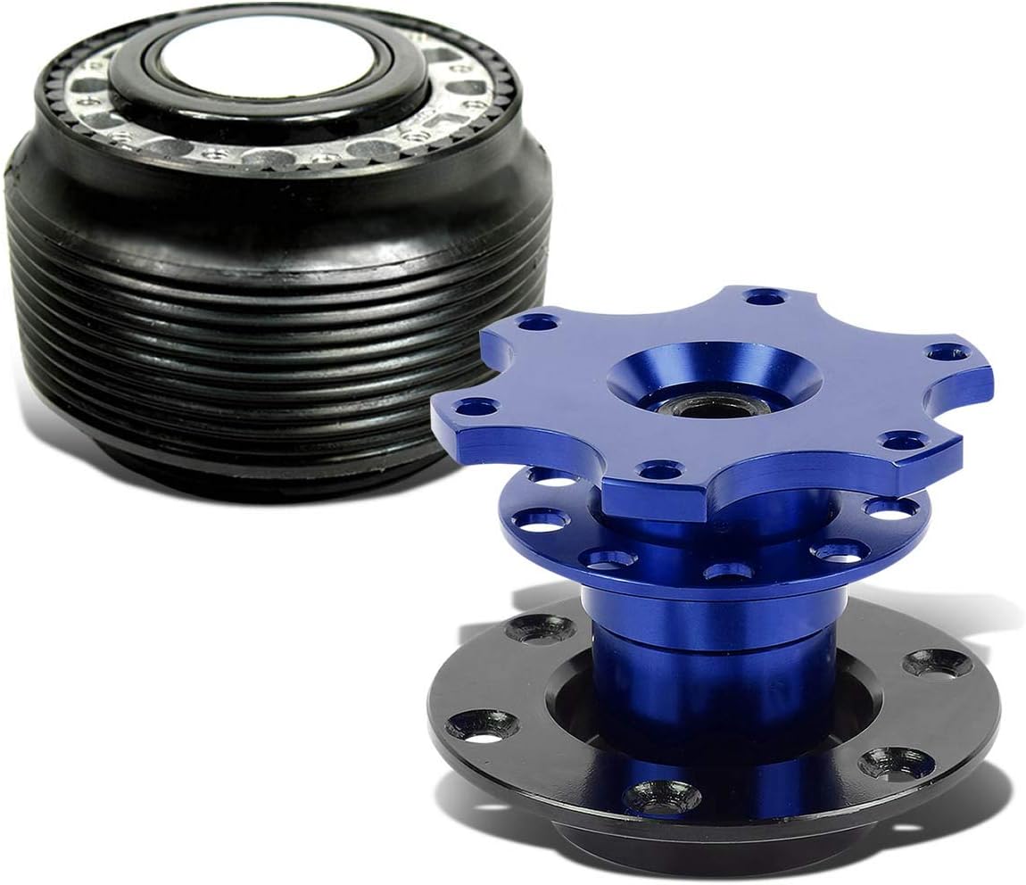 Hub Adapter+Blue 2 inches Quick Release Compatible with